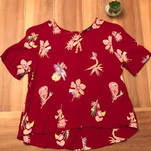 🌺 Madewell Floral Top